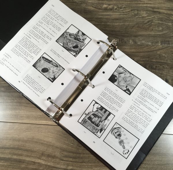 Farmall International 424 2424 Tractor Service Parts Catalog Manual Set Repair - Image 17