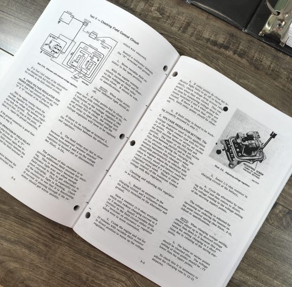 Farmall International 424 2424 Tractor Service Parts Catalog Manual Set Repair - Image 16