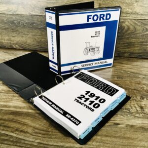 Ford 1910 2110 Compact Tractors Service Repair Manual Technical Shop Book