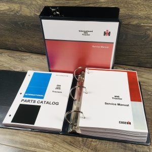 International Farmall 806 Tractor Service Repair Manual Parts Catalog Shop Book