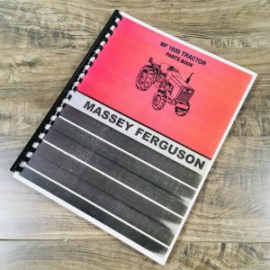 Massey Ferguson 1035 Tractor Parts Catalog Manual Book Assembly Numbers