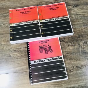 Massey Ferguson 1035 Tractor Service Repair Shop Manual Parts Catalog Assembly