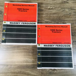 Massey Ferguson 1030 1035 Tractor Service Repair Shop Manual Technical Workshop