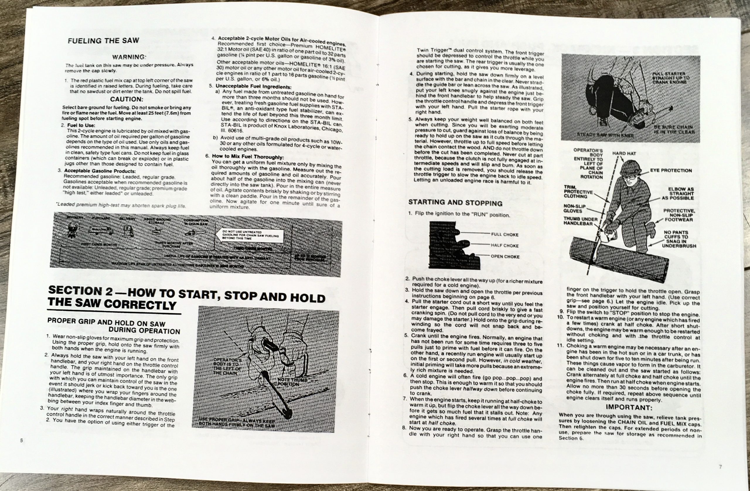 Homelite Xl2 Super 2 Automatic Oiler Chainsaw Owners Operators Manual - Image 4