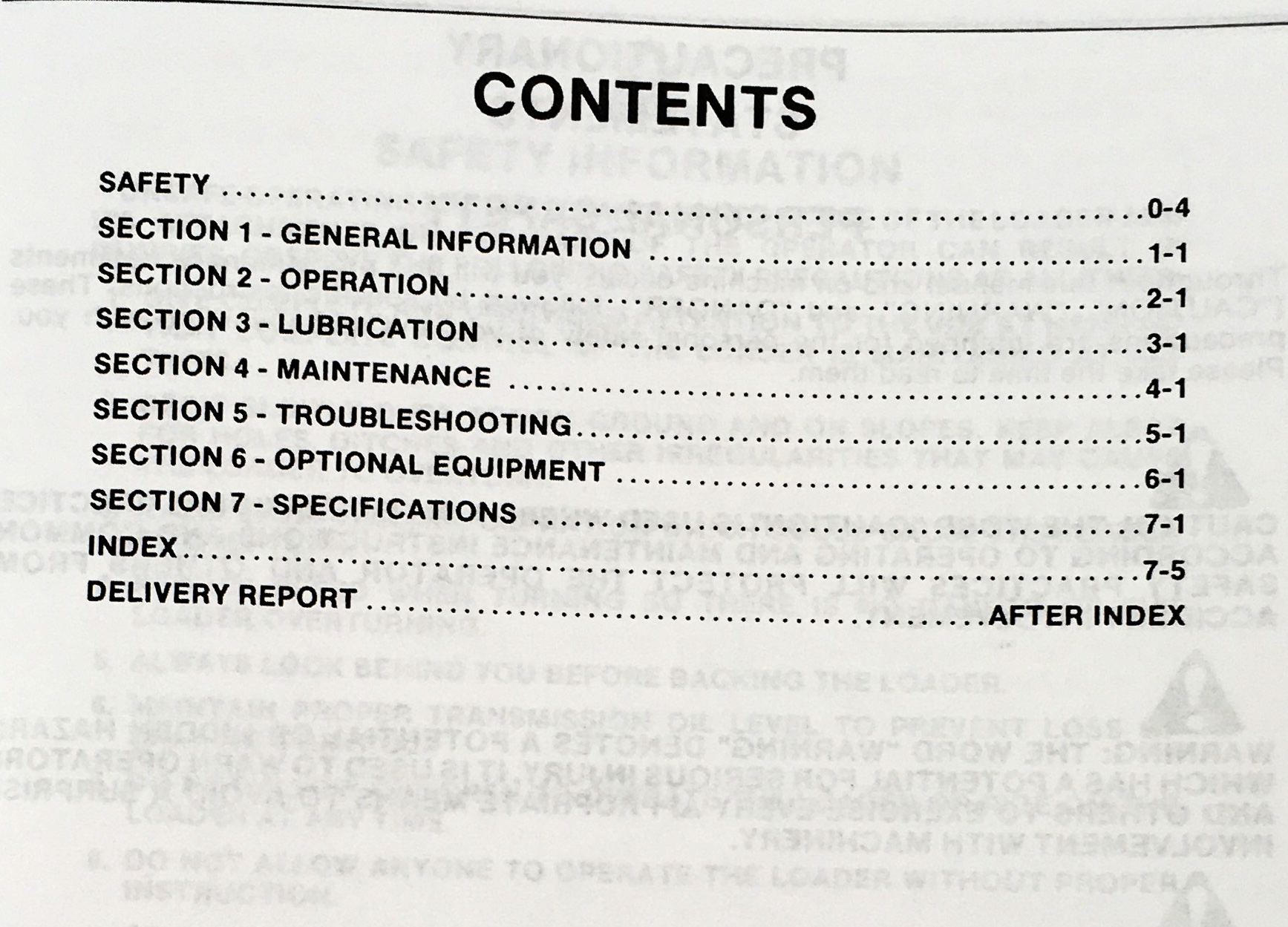 Sperry New Holland L555 L555 Deluxe Skid Steer Loader Owners Operators Manual - Image 2