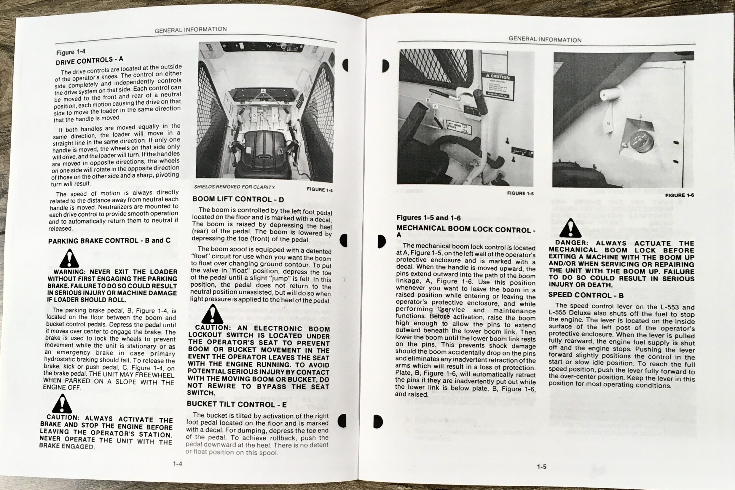 Sperry New Holland L555 L555 Deluxe Skid Steer Loader Owners Operators Manual - Image 3