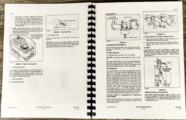Allis Chalmers 611 Lt Ltd Series Tractor Lawn Mower Garden Service Repair Manual - Image 6