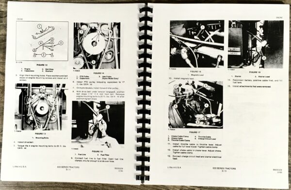 Allis Chalmers 611 Lt Ltd Series Tractor Lawn Mower Garden Service Repair Manual - Image 5