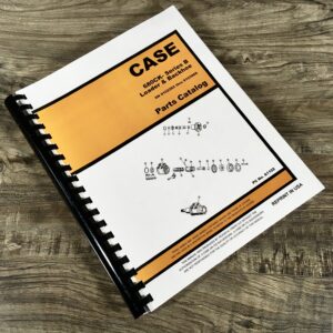 Case 680B 680Ck B Construction King Loader Backhoe Parts Manual Catalog