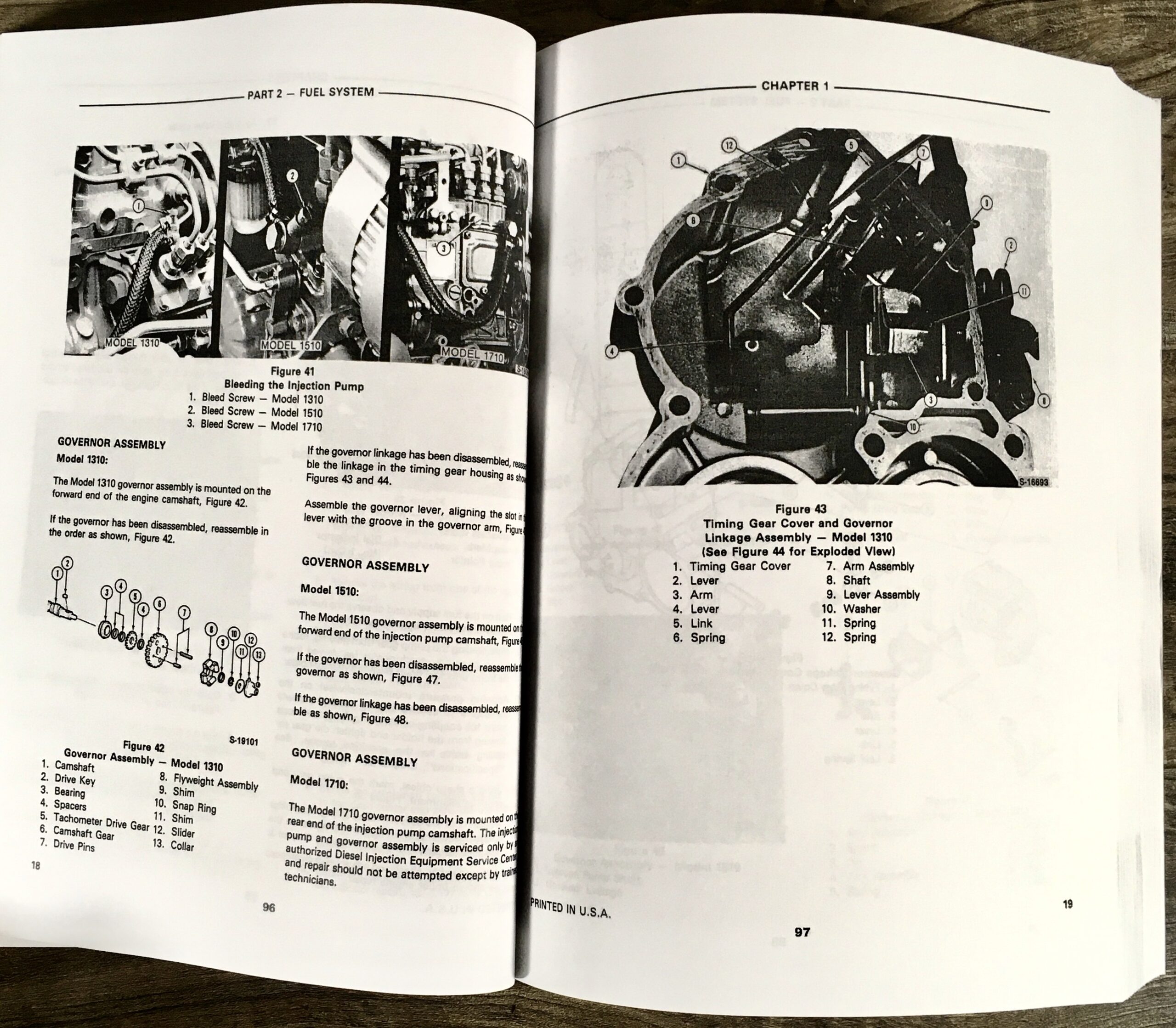 Ford 1310 1510 1710 Compact 1710 Offset Tractor Service Repair Shop Manual Book - Image 7