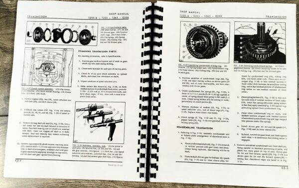 Oliver 1250A 1255 1265 G350 Tractor Service Repair Technical Shop Manual - Image 7