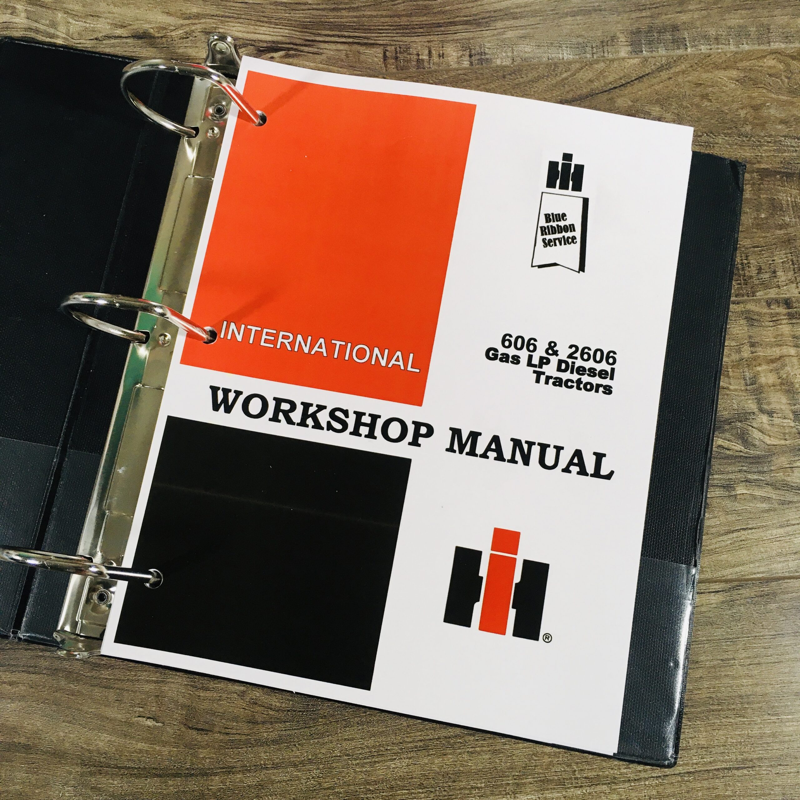 International 606 2606 Tractor Service Repair Manual Parts Catalog Shop Set C221 - Image 2