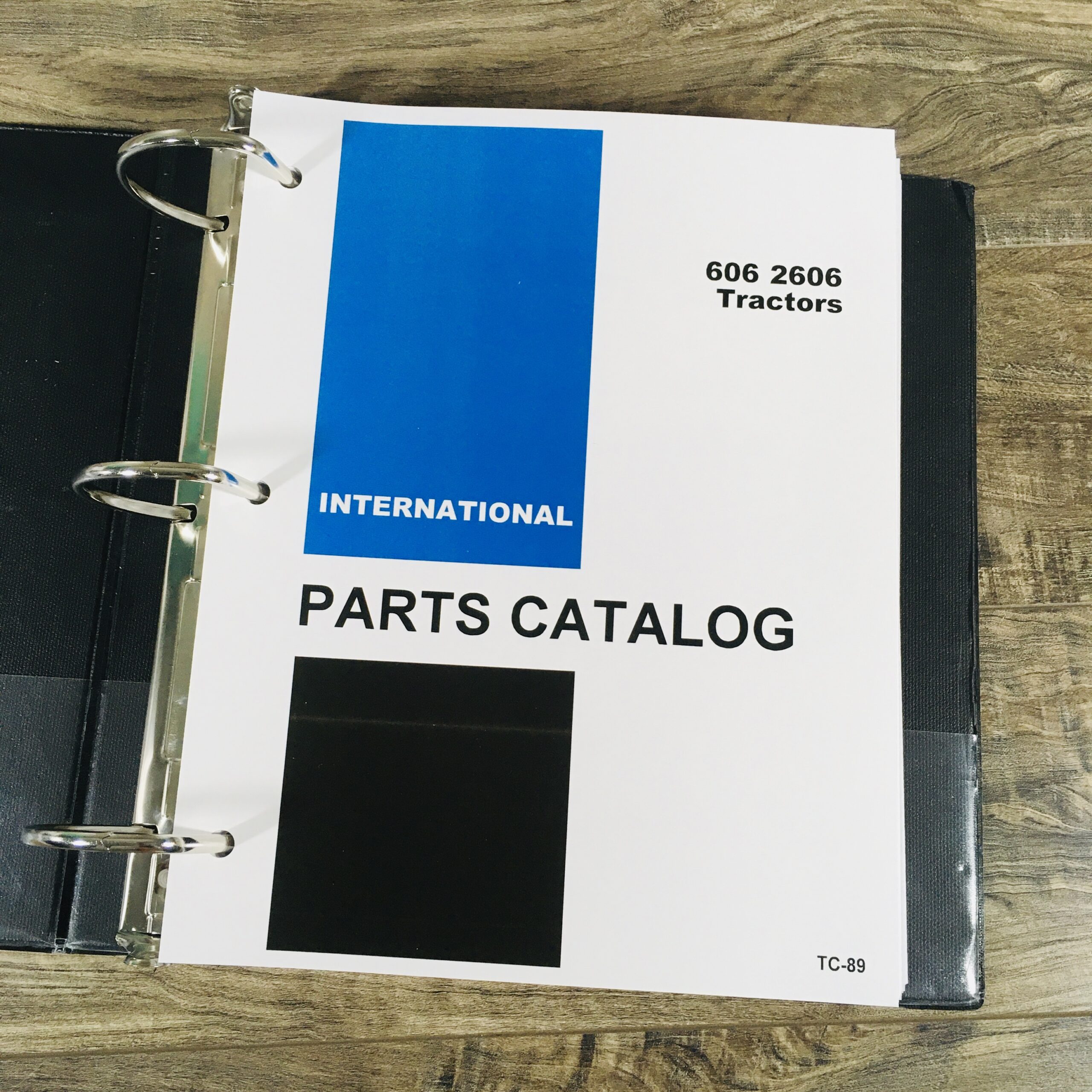 International 606 2606 Tractor Service Repair Manual Parts Catalog Shop Set C221 - Image 9