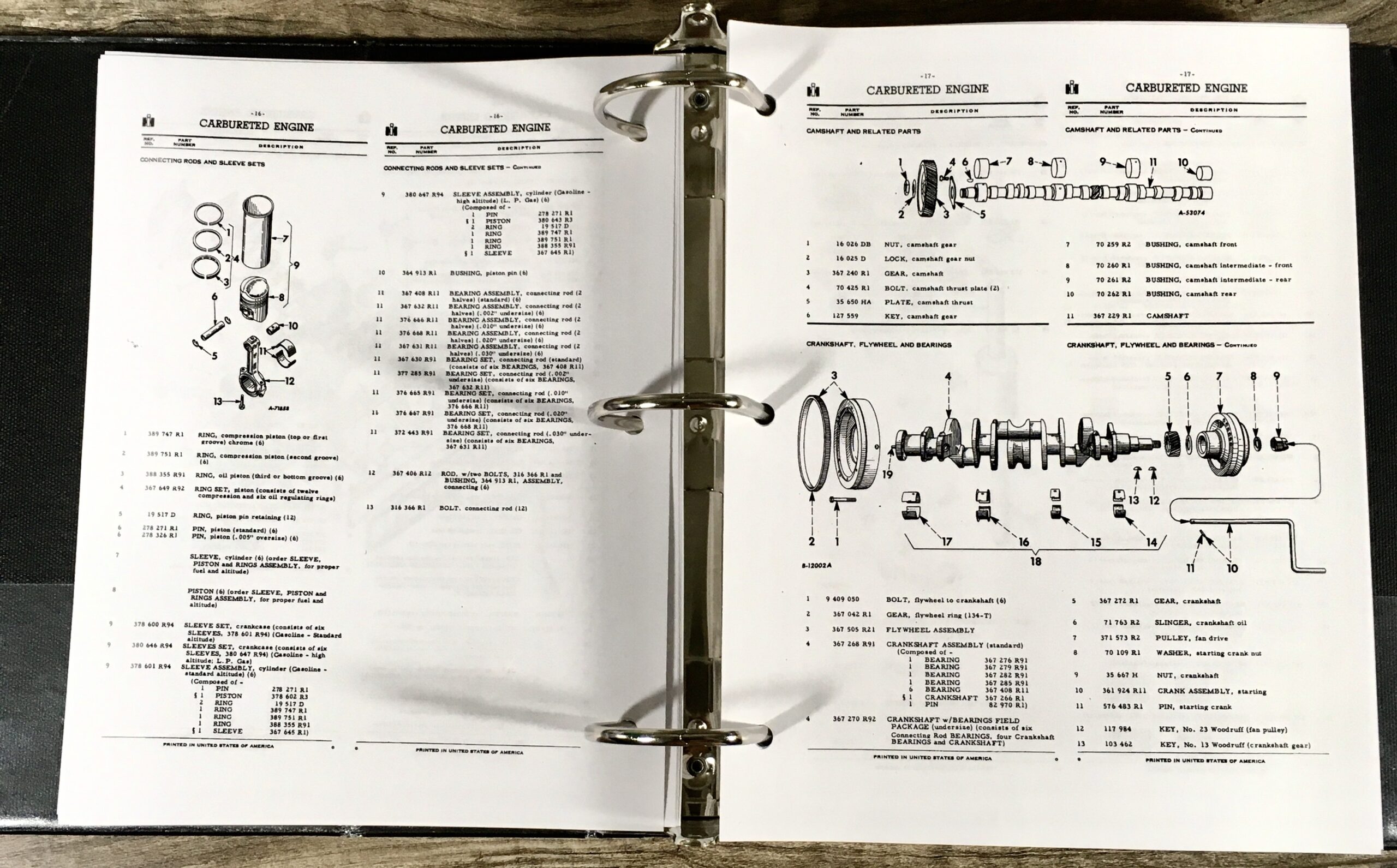 International 606 2606 Tractor Service Repair Manual Parts Catalog Shop Set C221 - Image 12