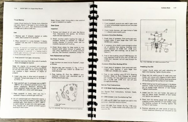 Set Cummins Diesel Nh Nt Diesel Engines Service Manual Parts Catalog Shop Set - Image 8