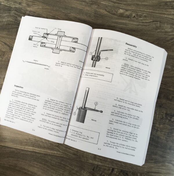 Service Shop Repair Manual 454 464 484 International Farmall Tractor Workshop - Image 10