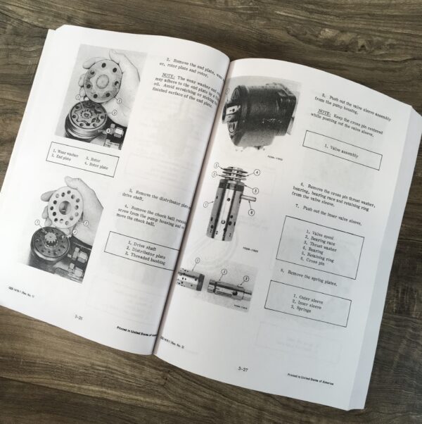 Service Shop Repair Manual 454 464 484 International Farmall Tractor Workshop - Image 9