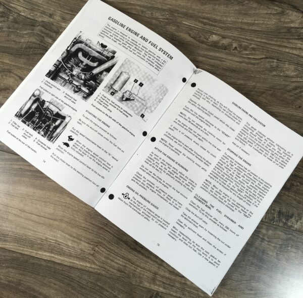 International 574 Tractor Owners Operators Manual Maintenance S/N 100,001-UP - Image 6