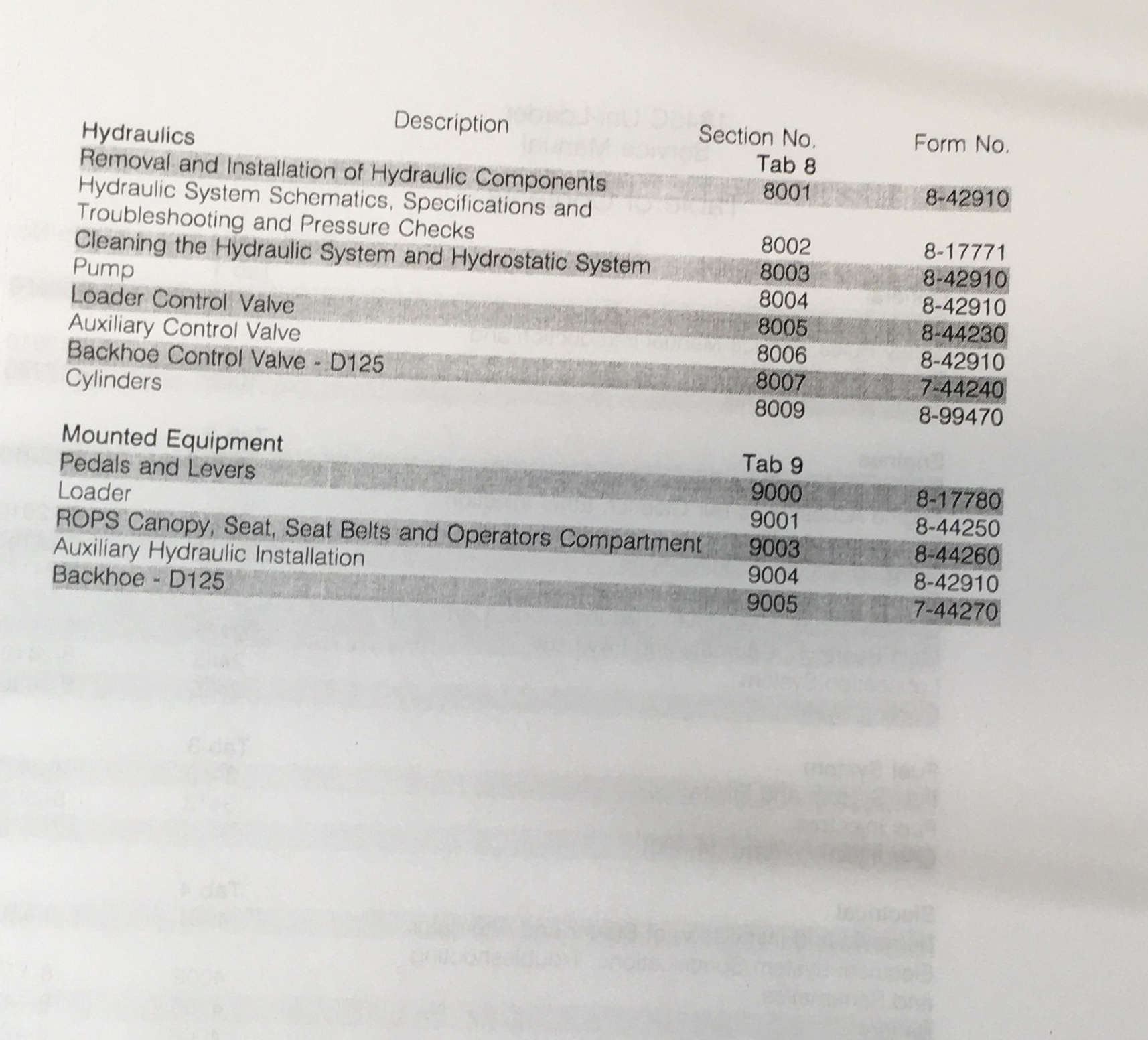 Case 1845C Uni Loader Skid Steer Service Manual Parts Catalog Repair Shop Books - Image 11