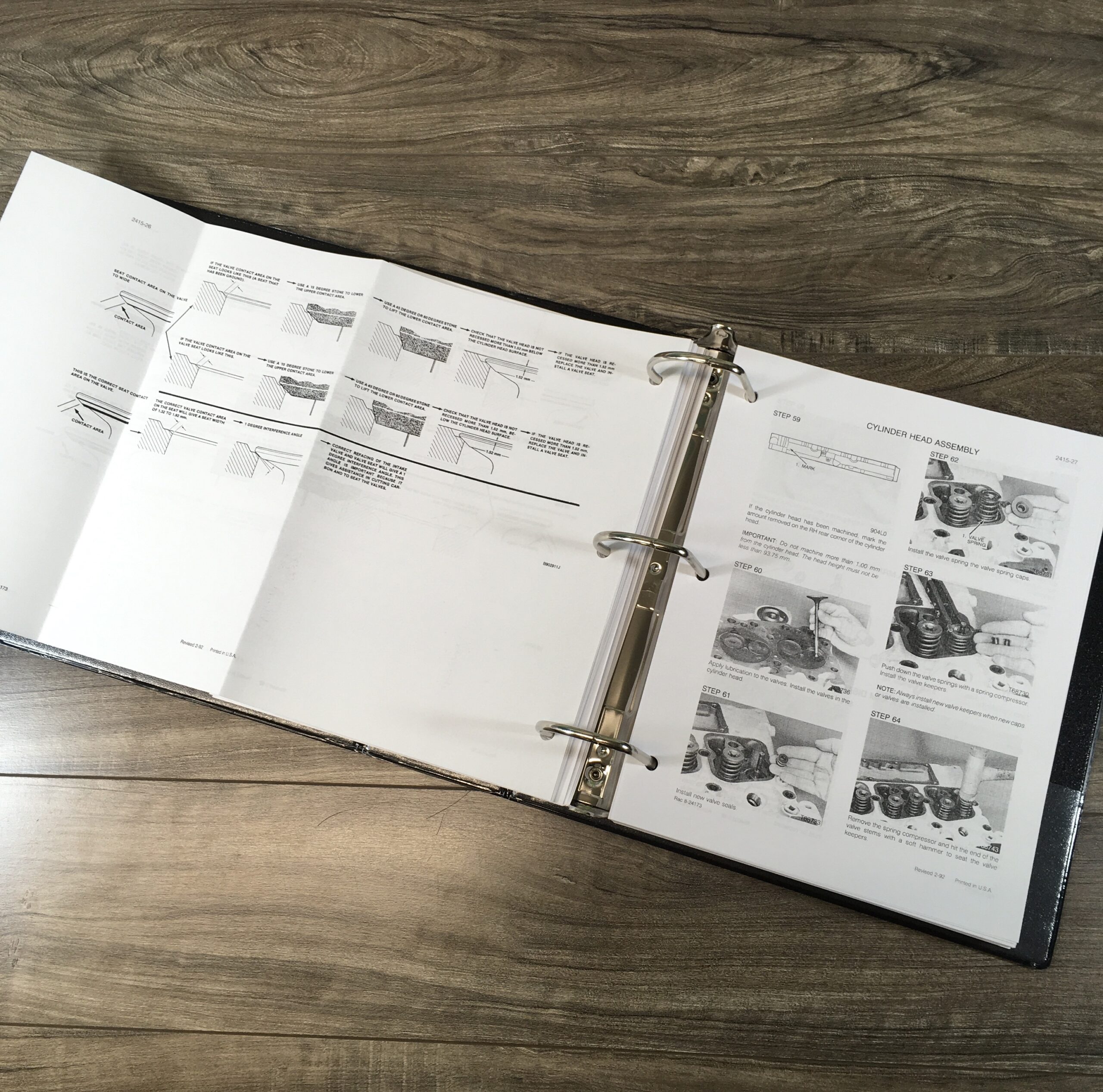 Case 1845C Uni Loader Skid Steer Service Manual Parts Catalog Repair Shop Books - Image 20