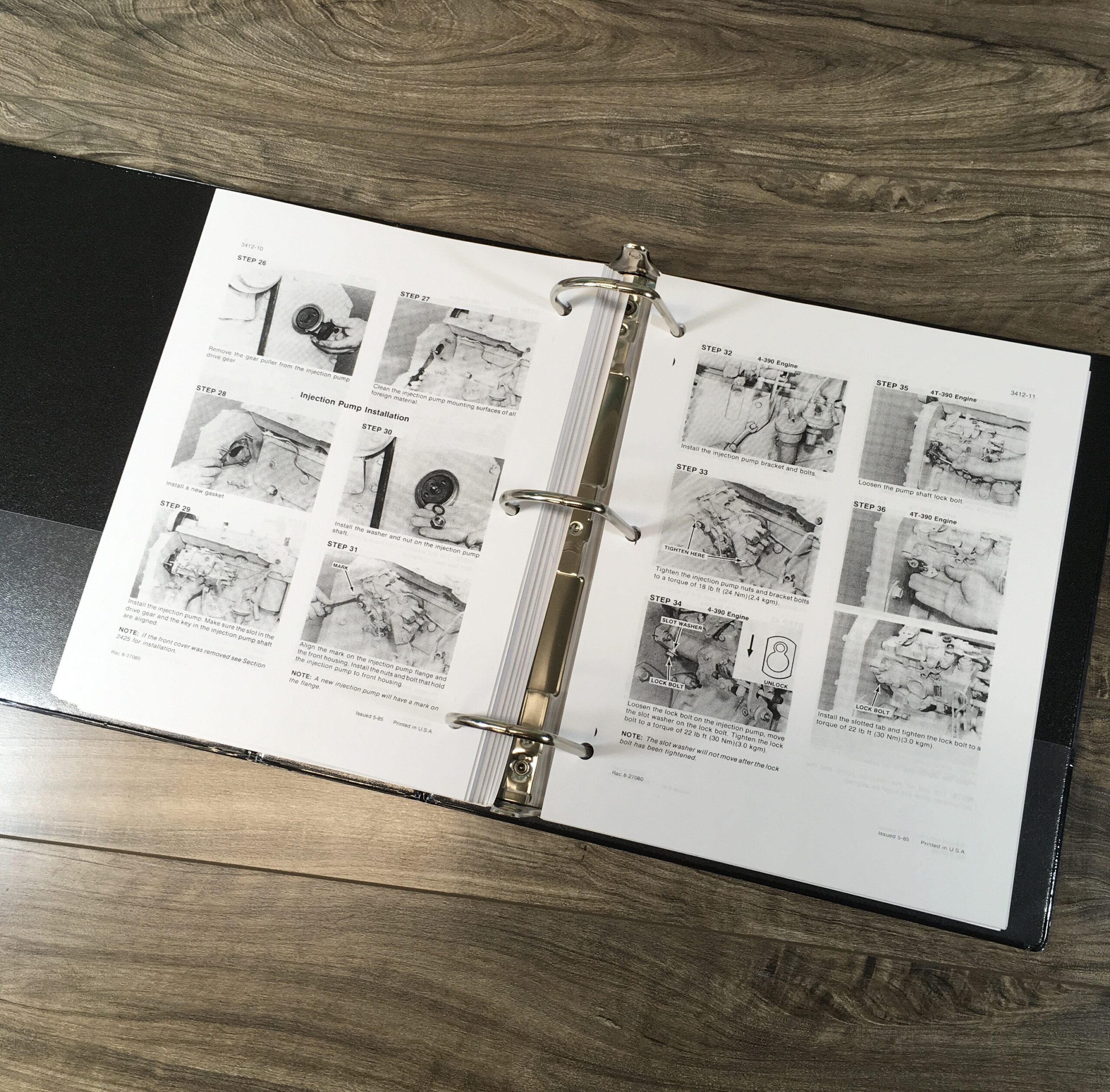 Case 1845C Uni Loader Skid Steer Service Manual Parts Catalog Repair Shop Books - Image 19