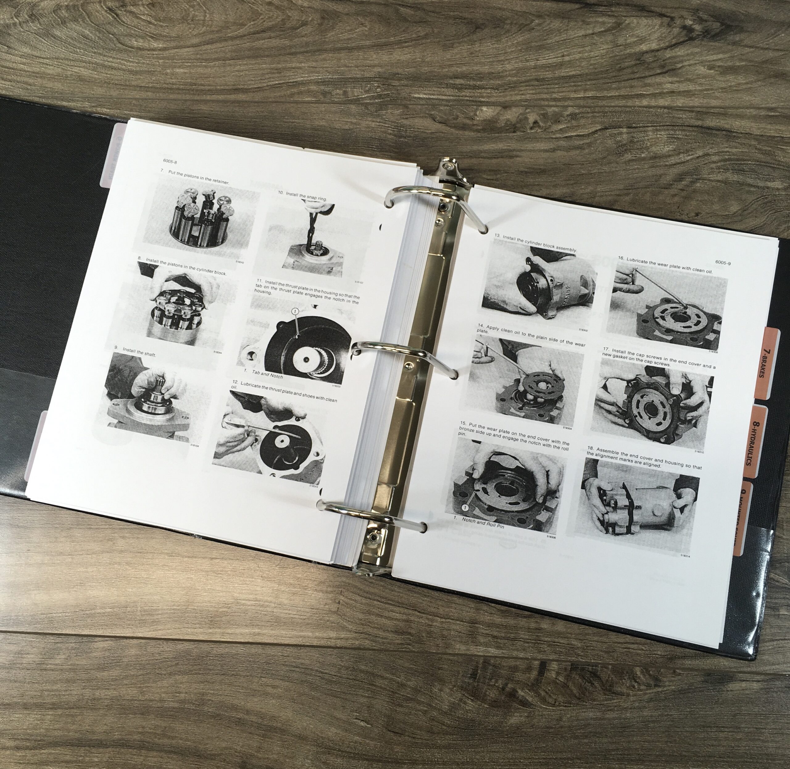 Case 1845C Uni Loader Skid Steer Service Manual Parts Catalog Repair Shop Books - Image 16