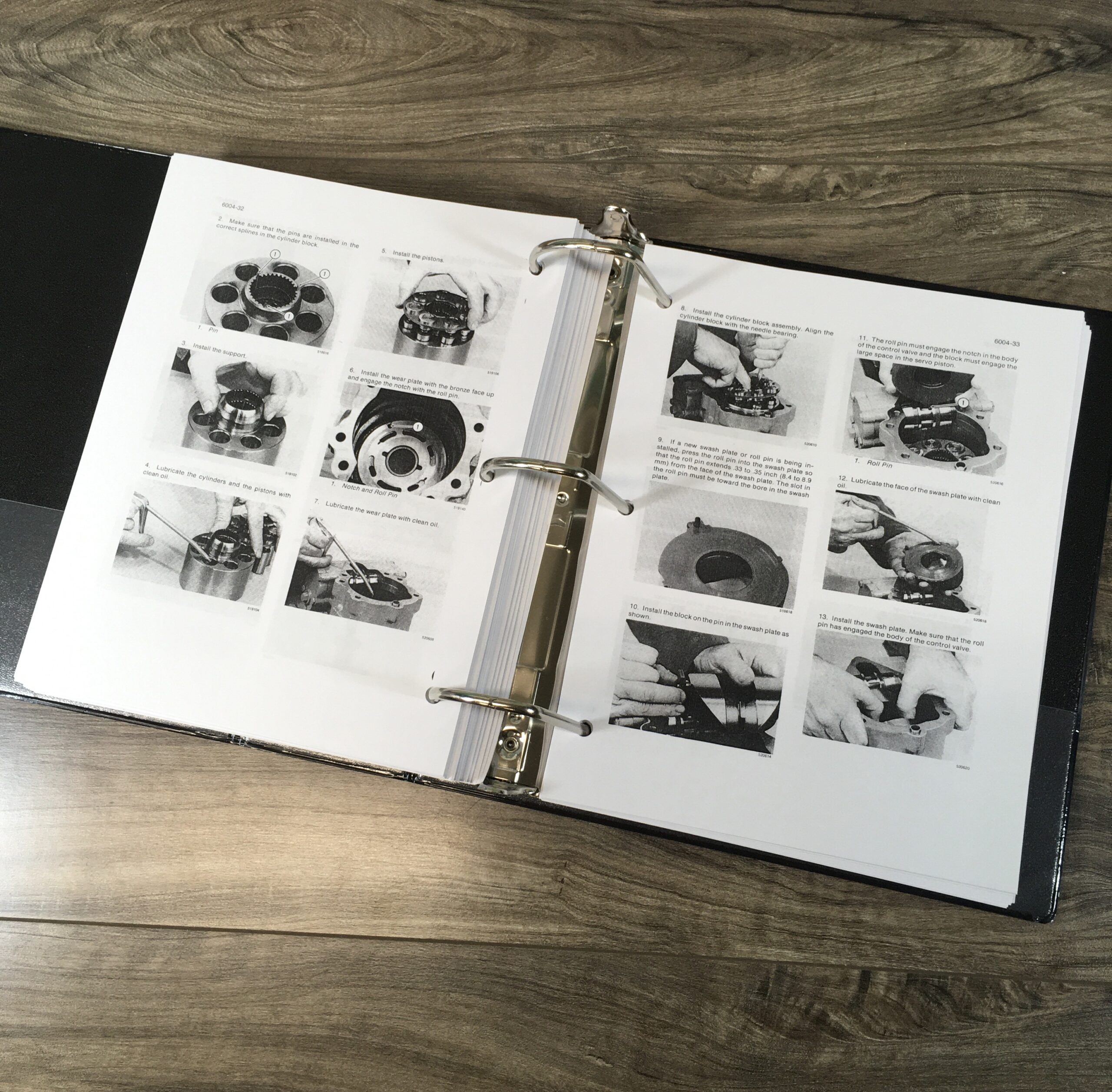 Case 1845C Uni Loader Skid Steer Service Manual Parts Catalog Repair Shop Books - Image 15