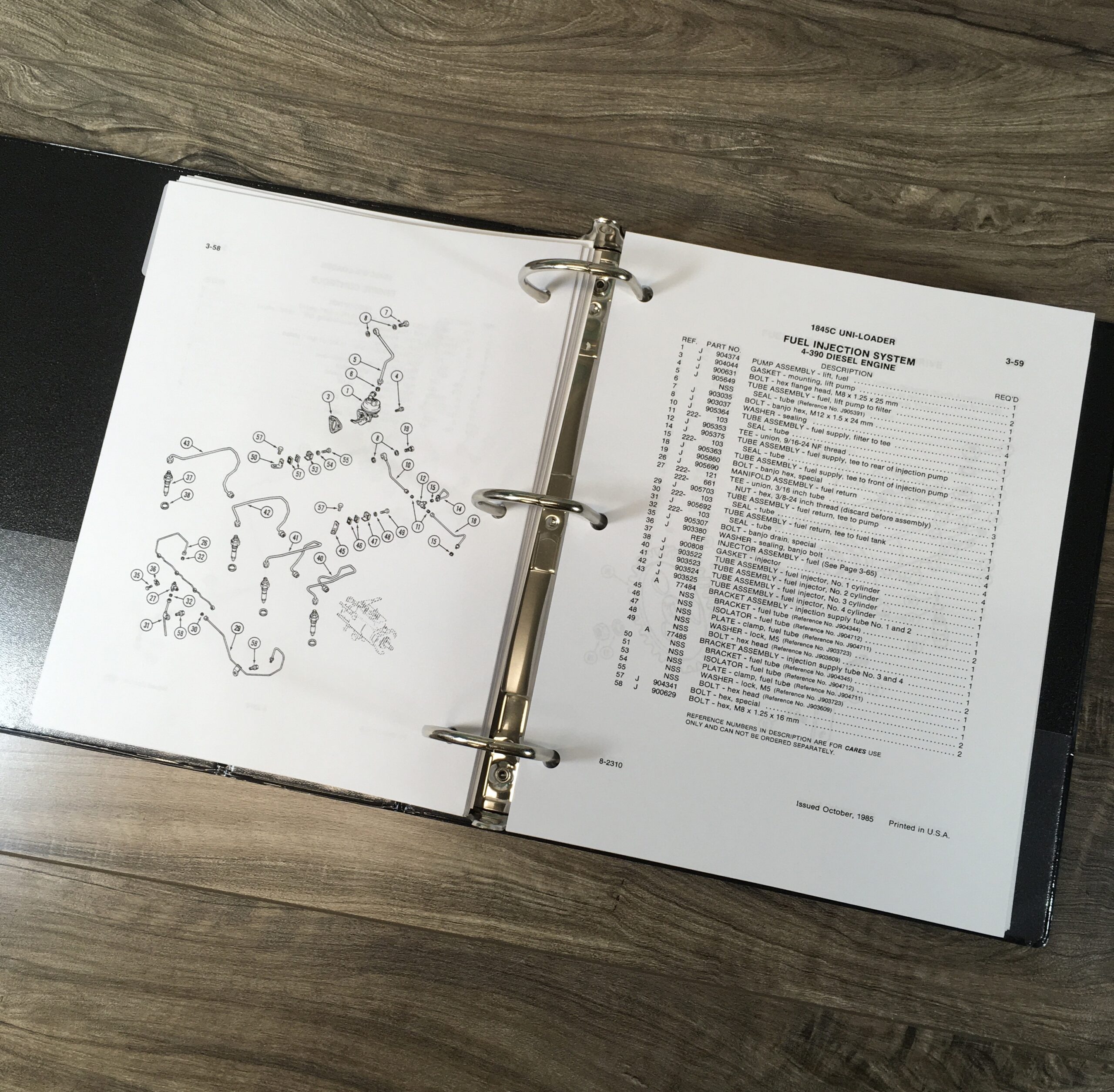 Case 1845C Uni Loader Skid Steer Service Manual Parts Catalog Repair Shop Books - Image 5