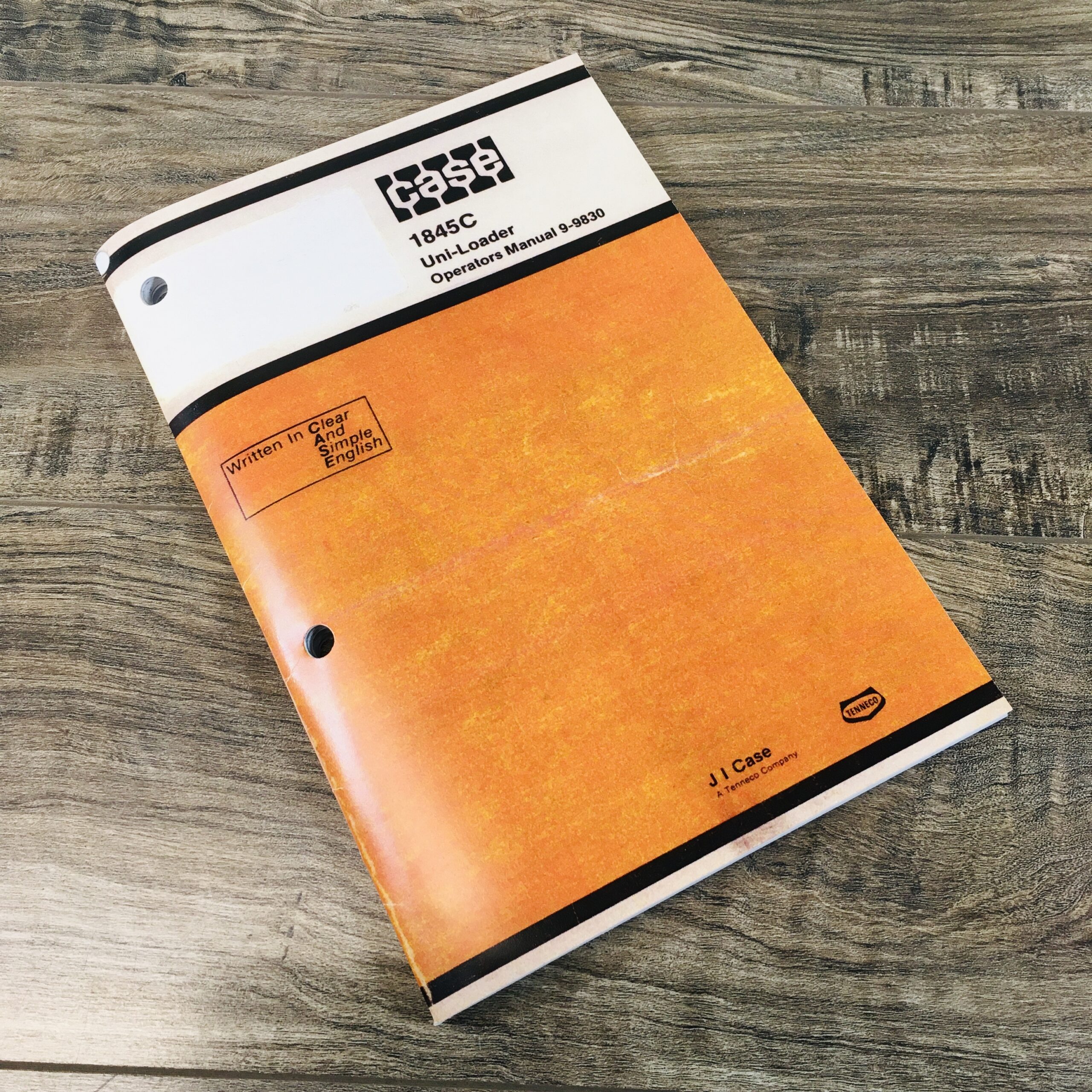 Case 1845C Uni-Loader Skid Steer Service Repair Shop Parts Operators Manual Book - Image 18