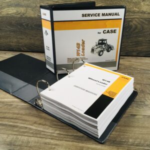 Case W14B Wheel Loader Service Technical Manual Repair Shop In Binder