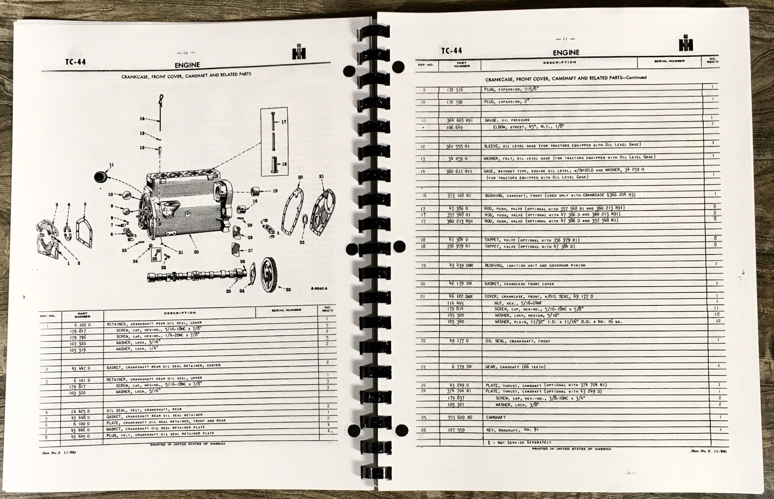 Farmall Super C Tractor Parts Manual Catalog International Ih Oem - Image 6