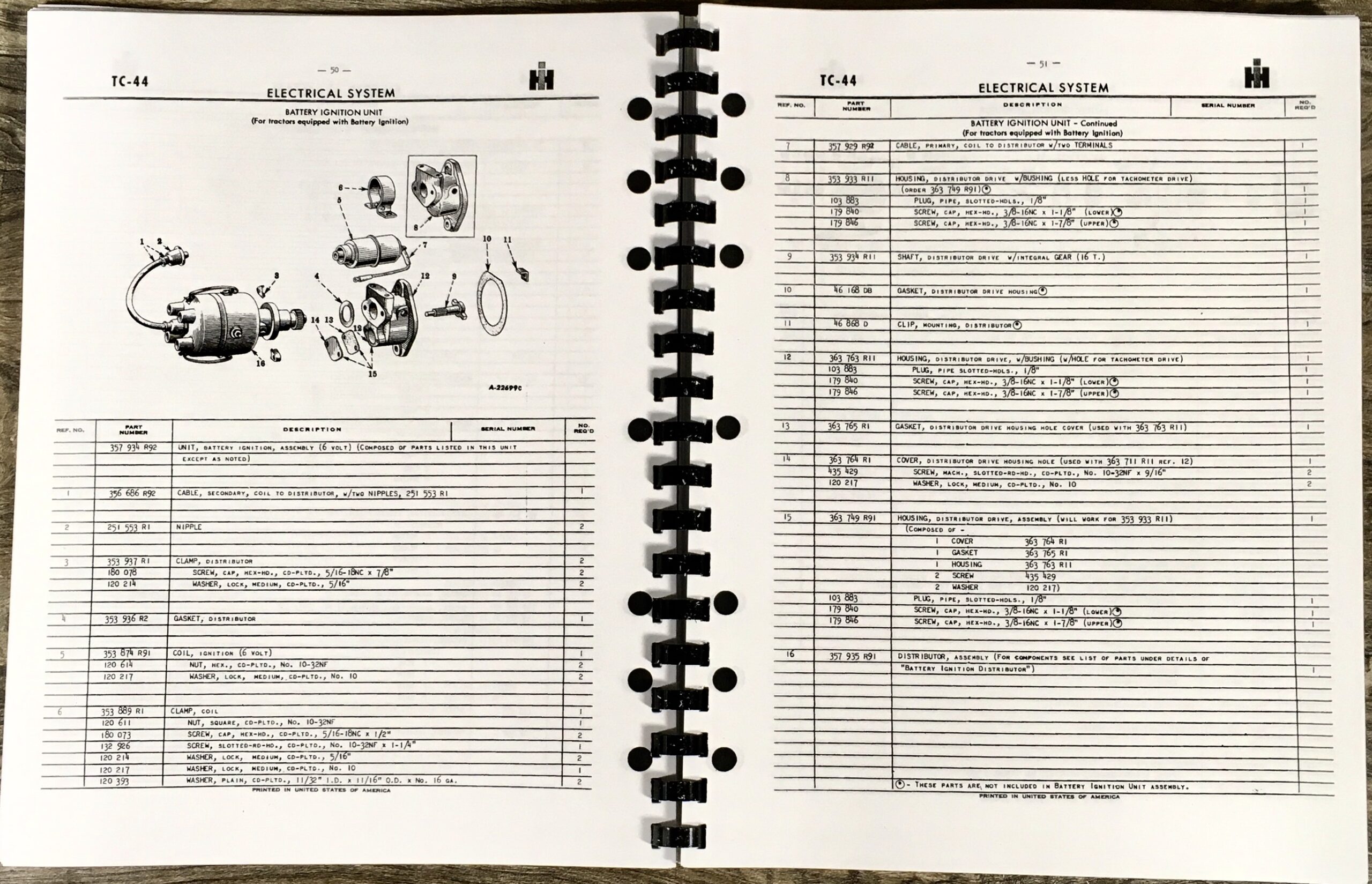 Farmall Super C Tractor Parts Manual Catalog International Ih Oem - Image 4
