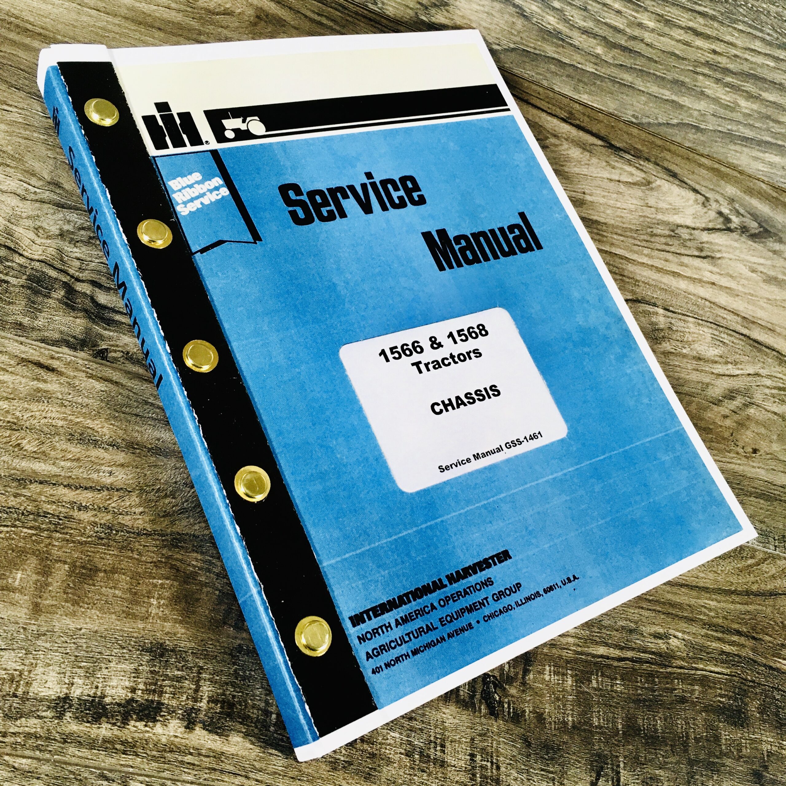 Farmall International 1566 1568 Tractor Service Manual Repair Technical Overhaul