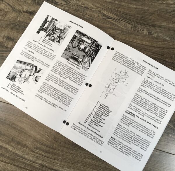 International 484 584 684 784 884 Hydro 84 Tractors Operators Owners Manual Ih - Image 8