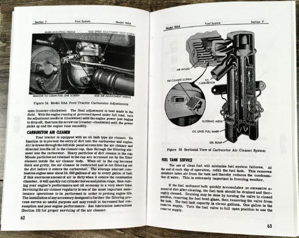 Ford Tractor Naa Golden Jubilee Owners Operators Manual User Guide 1952 - 1954 - Image 4