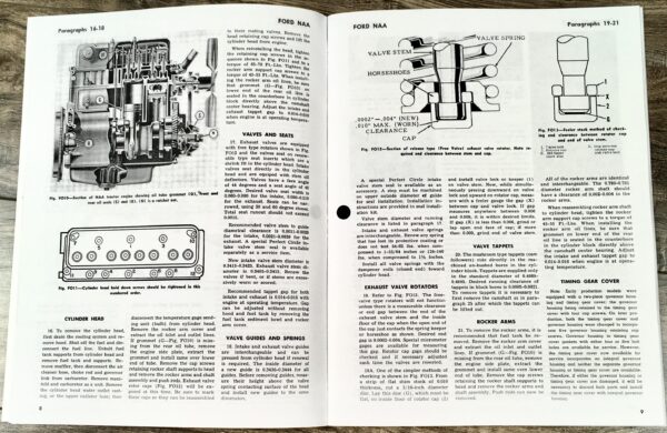 Ford Naa 1939-1959 Tractor Service Repair Shop Manual - Image 5