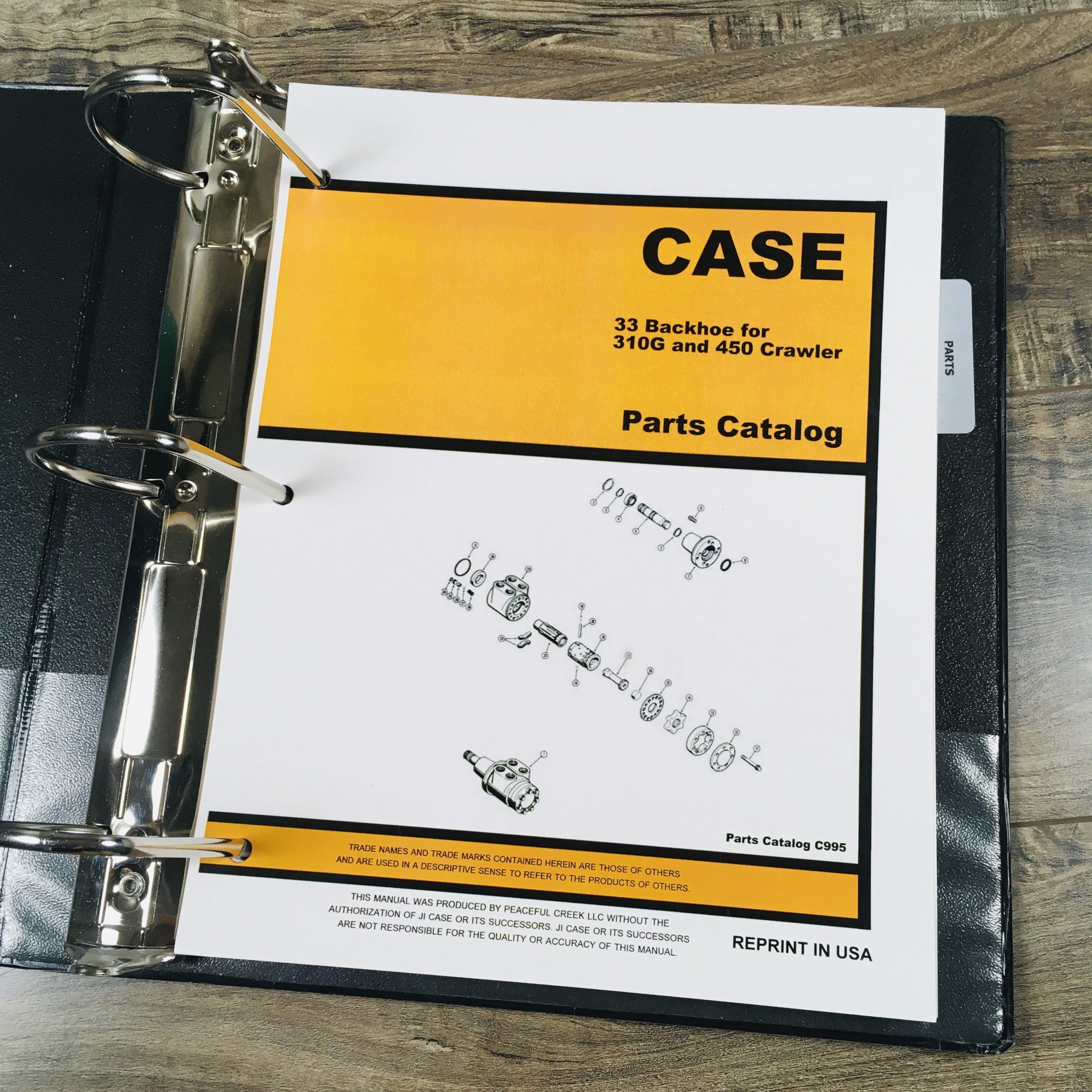 Case 450 Crawler Loader Dozer Service Parts Operators Manual 207 Diesel Engine - Image 21