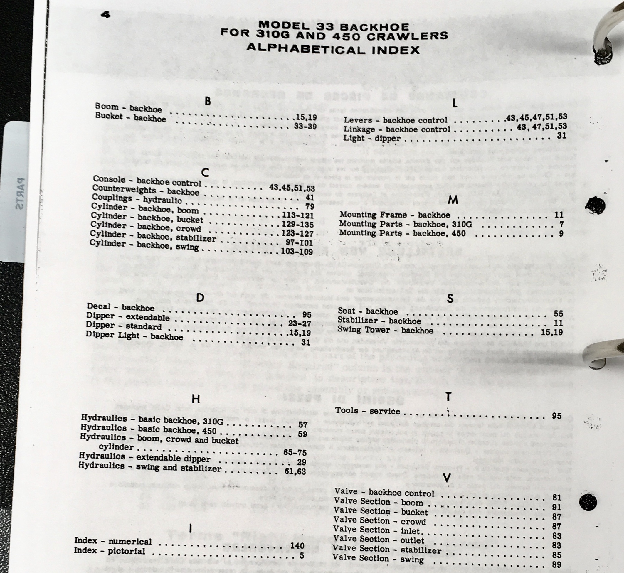 Case 450 Crawler Loader Dozer Service Parts Operators Manual 207 Diesel Engine - Image 22
