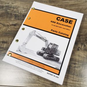 J I Case 688 Crawler Excavator Parts Manual Catalog Exploded Views Pin 0011601