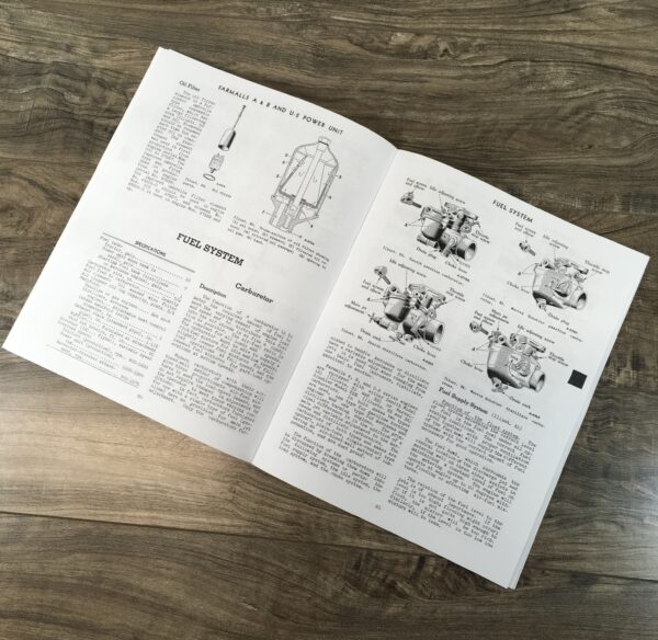 International Farmall Super A Tractor Service Operators Parts Manual Catalog Set - Image 22