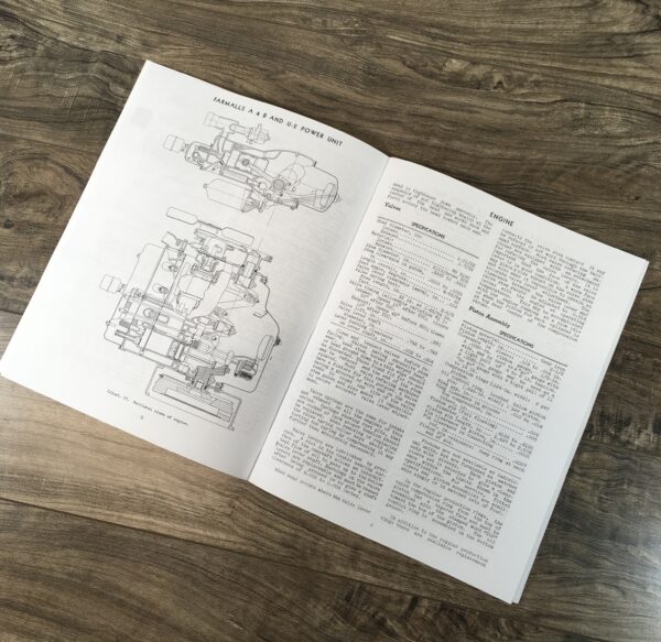 International Farmall Super A Tractor Service Operators Parts Manual Catalog Set - Image 20