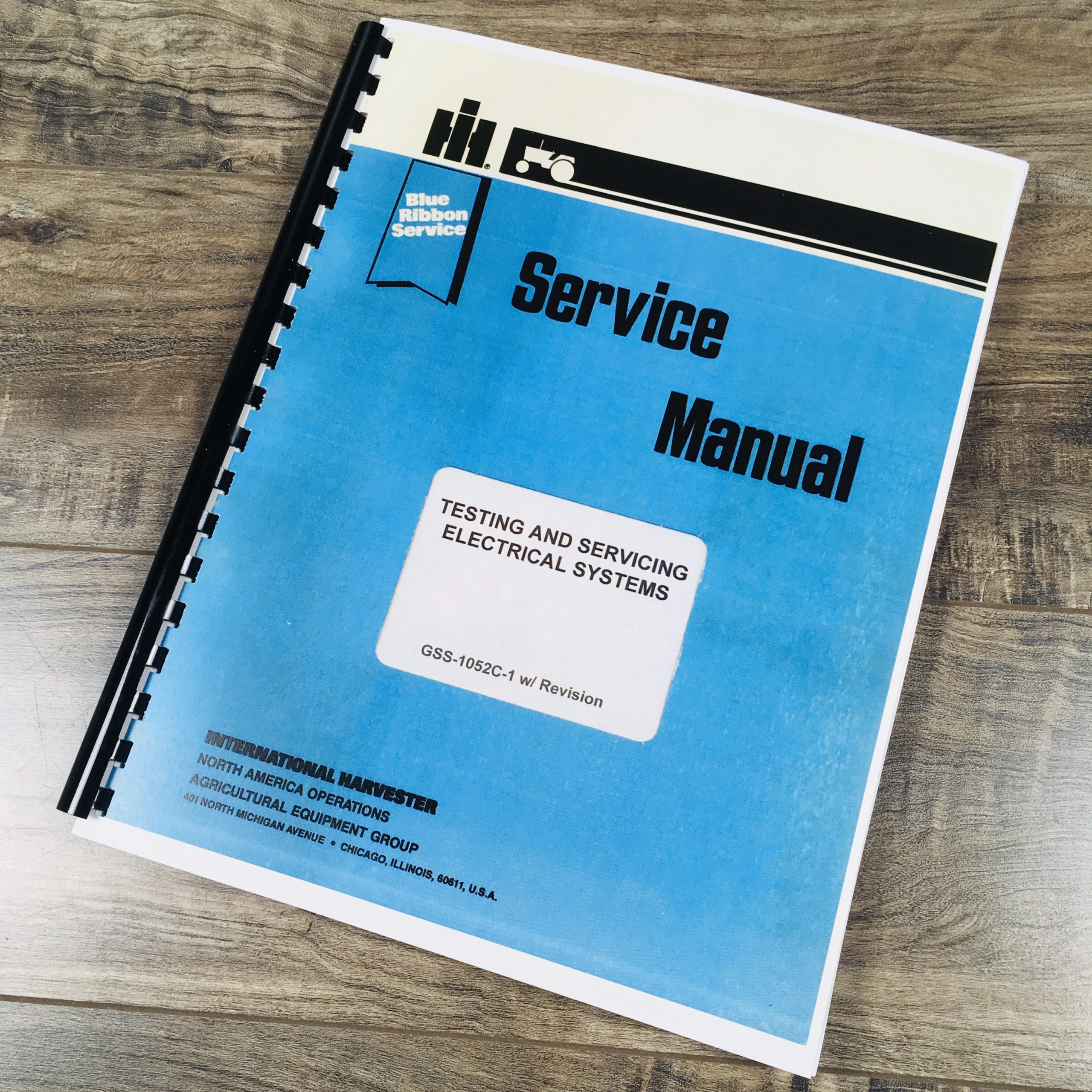 International Testing And Servicing Electrical Systems Service Manual Gss-1052C