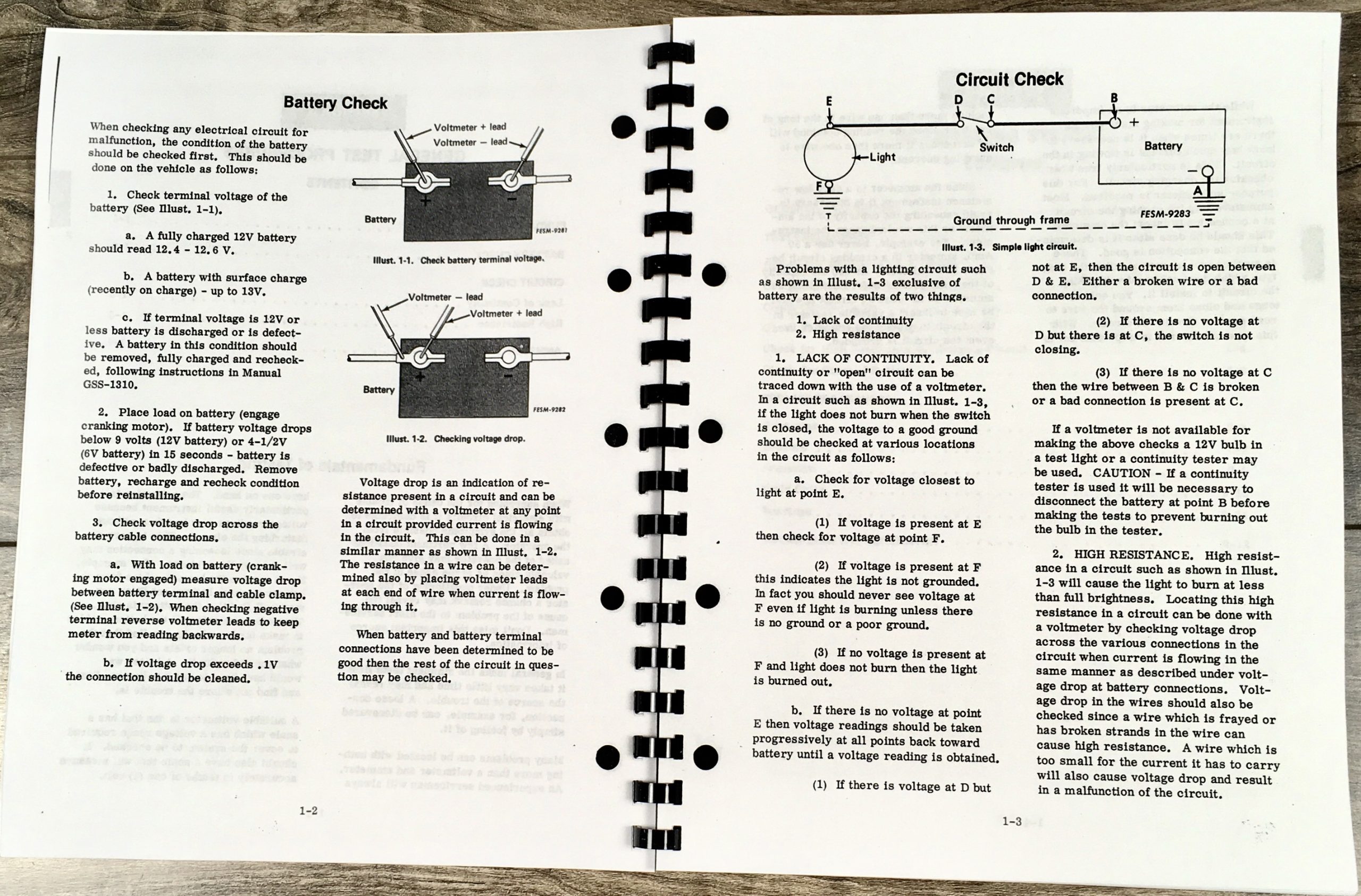International Testing And Servicing Electrical Systems Service Manual Gss-1052C - Image 4