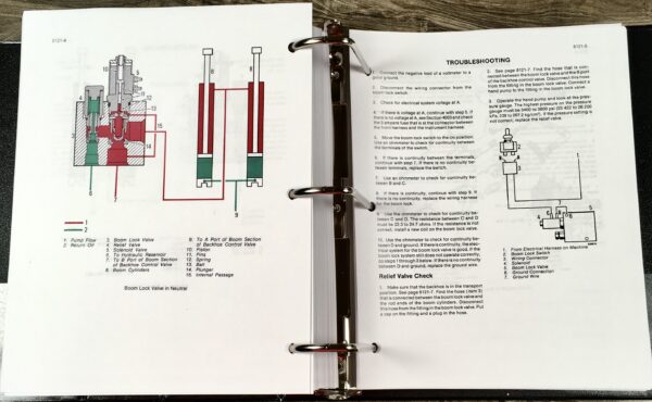 Case 780C Ck Tractor Loader Backhoe Service Parts Operators Manual Catalog Set - Image 13