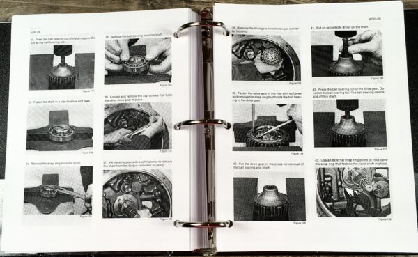 Case 780C Ck Tractor Loader Backhoe Service Parts Operators Manual Catalog Set - Image 8