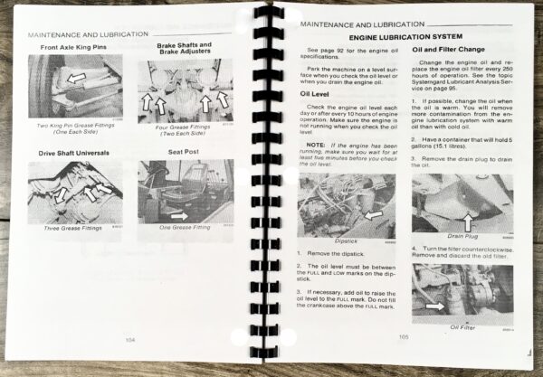 Case 780C Ck Tractor Loader Backhoe Service Parts Operators Manual Catalog Set - Image 23