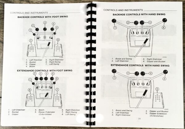 Case 780C Ck Tractor Loader Backhoe Service Parts Operators Manual Catalog Set - Image 21