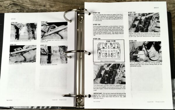 Case W14 W14H W14Fl Wheel Pay Loader Service Technical Manual Repair Shop Binder - Image 7