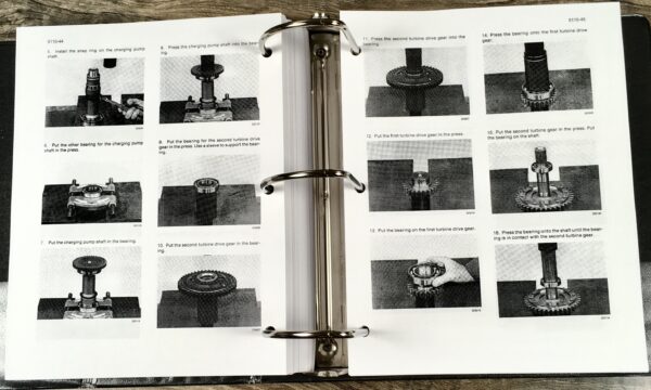 Case W14 W14H W14Fl Wheel Pay Loader Service Technical Manual Repair Shop Binder - Image 11