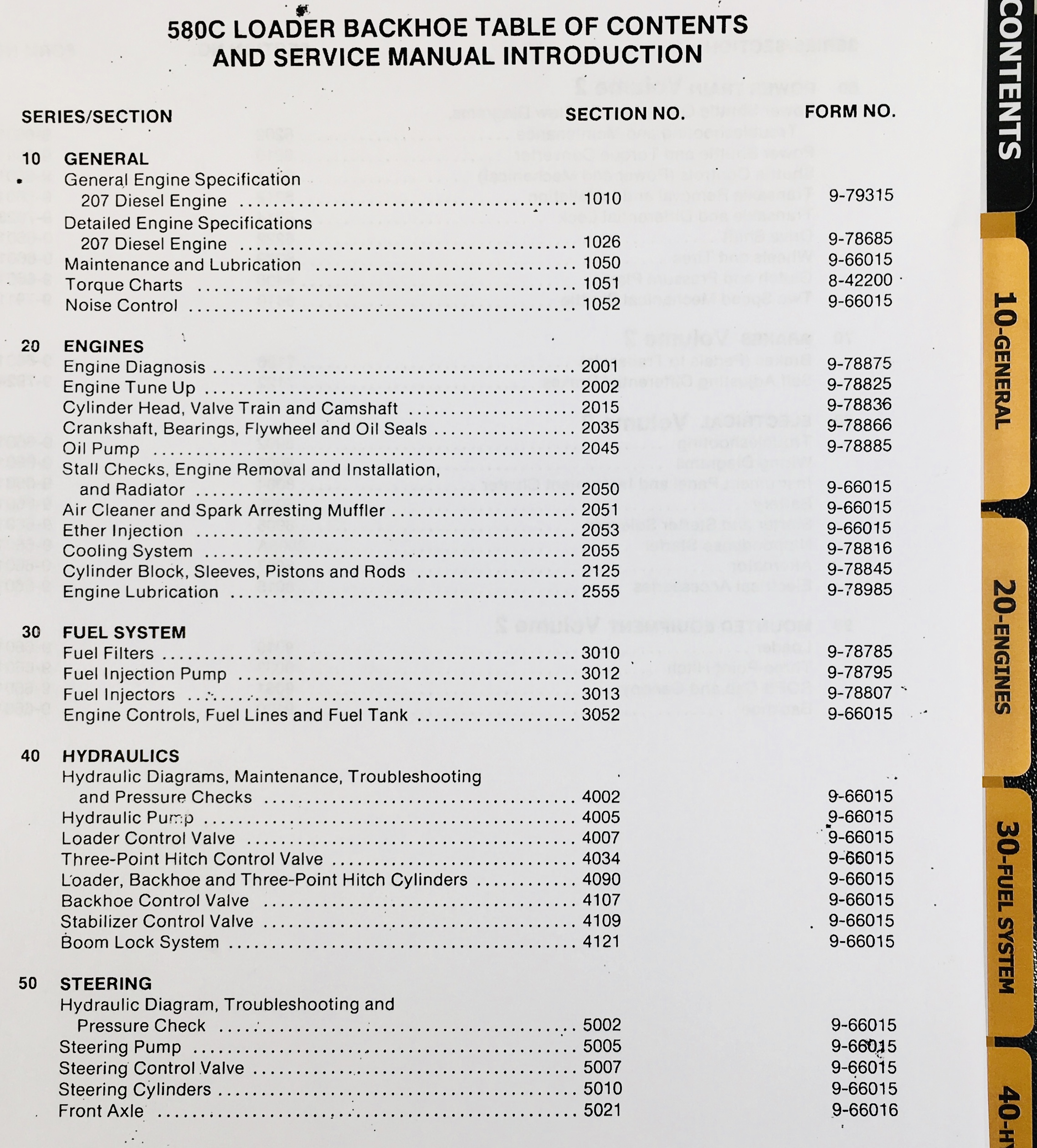 Case 580C Loader Backhoe Operators Service Parts Manual Repair Shop Tractor Ck - Image 3
